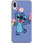 Huawei P20 lite Genomskinligt Skal Happy Stitch