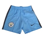 Nike Manchester City 2016/17 Home Shorts Junior Size XS /6-8 Yrs/ 23.5-24" Waist