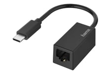 Hama - netværksadapter - USB-C - Gigabit Ethernet x 1