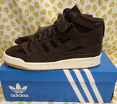 adidas Originals Forum Mid Men's Trainers Sneakers Size 9.5uk Dark Brown Rare