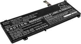 Batteri til SB10Z21205C1K for Lenovo, 15.44V, 3850 mAh