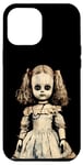 iPhone 15 Pro Max Vintage Creepy Horror Doll Supernatural Goth Haunted Doll Case