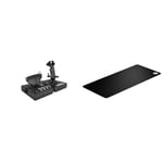 Logitech G X56 H.O.T.A.S & SteelSeries QcK Heavy XXL - Tapis