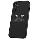 Samsung Galaxy S24 FE - Skal/Mobilskal Svart Katt