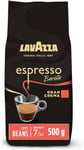 Lavazza, Espresso Barista Gran Crema, Drum Roasted Coffee Beans, Ideal for Espr
