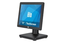 EloPOS System i3 - med I/O Hub Stand - alt-i-én - Core i3 8100T 3.1 GHz - 4 GB - SSD 128 GB - LED 15"