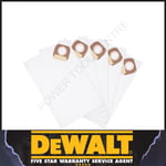 DeWalt DCV9402 Five Pack Replacement Fleece Bags for DCV586M Dust Extractor