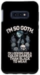 Galaxy S10e Im so Goth im Looking for a Color Darker than Black Goth Case