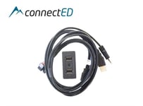 ConnectED adapter Beholde 2x USB/AUX VW (2013 -->)
