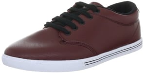 Globe Lighthouse-Slim, Chaussures de Skate Homme - Rouge - Rot (Dark Red Coated 19783),