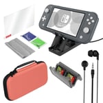 Nintendo Switch 6-in-1 Accessory Starter Pack - Coral - Switch Lite Only