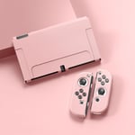 Fundas Carcasa Pour Nintendo Switch & Amp; Lite &amp; Oled Swich Swith Joy Con Joycon Accessoire Game Protection Case Cover Capa Etui Shell, Pour Oled Rose