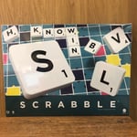 Scrabble Family Board Game Mattel New Sealed
