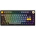 AKKO PC75B Plus -S Black&Gold Wireless Gaming Tastatur, RGB, Crystal Switch - Schwarz