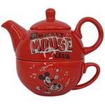 Disney Mickey Mouse Club Tea For One Set Teapot Cup