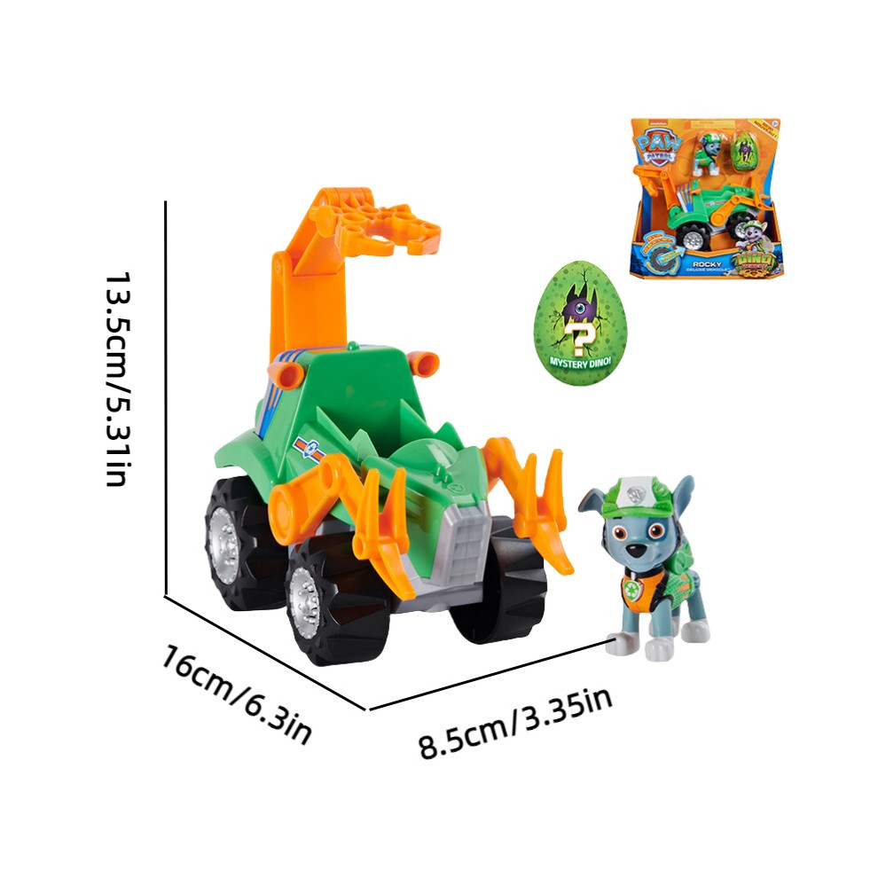 Jucarii de plus Paw Patrol Dino Rescue - Chase, 53 cm