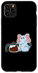 Coque pour iPhone 11 Pro Max Elephant Café Cafetière