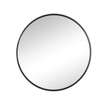 Large Round Black Mirror 100cm X 100cm