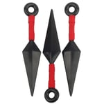 Anime Naruto Kunai Kastareskastare Japansk Ninja Cosplay Rekvisita Tillbehör Red