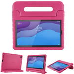 ProCase Kids Case for Lenovo Tab M10 HD 2nd Gen (TB-X306X) / Smart Tab M10 HD 2nd Gen (TB-X306F) 10.1" Tablet 2020 Released, Shock Proof Kids Friendly Convertible Handle Stand Case –Magenta