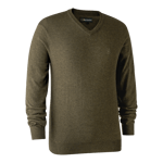 Deerhunter Kingston V-ringad stickad tröja Herr Cypress 2XL