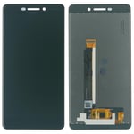 Nokia 6.1 Display LCD Touch Screen Glass Digitizer Black Burnished