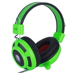 HUAKLIN Computer headset electronic game electric competition Internet cafe headphones wired music bass voice headset D