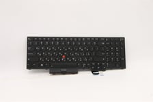 Lenovo ThinkPad T15g 1 P15 1 Keyboard Hebrew Black Backlit 5N20Z74835