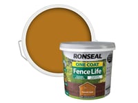 Ronseal One Coat Fence Life Harvest Gold 5 litre RSLOCFLHG5L
