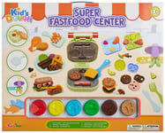 KidsDough Super Fastfood Center Play-Doh, Flerfarget