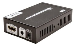 HDMI-förlängare över TP-kabel, UHD, IR, HDCP, svart
