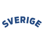 Sverige-Text Blue SE Point-of sale Black