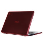 mCover Hard Shell Case for 11.6-inch ASUS C201PA series Chromebook (Red)