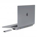 Usb-c Docking Station / Hub For Macbook Pro 13" / 14" Invzi Maghub 12