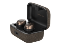 Sennheiser MOMENTUM True Wireless 4 - True wireless-hodetelefoner med mikrofon - i øret - Bluetooth - aktiv støydemping - svart kobber