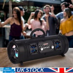 Portable Wireless Bluetooth Speaker Loud Subwoofer Party Bass Outdoor USB FM RGB