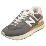 New Balance 574 Mens Grey Casual Trainers - 5 UK