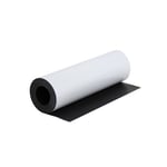 MagFlex® Flexible Gloss White Magnetic Sheet for Creating Magnetic Pictures, Artwork, Signs or Displays - 300mm Wide - 1m Length