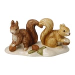 Jul Figurin Foraging Squirrels 6x3cm