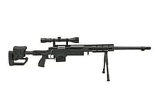 Well 4411D Spring Sniper Rifle with RIS, Scope And Bipod