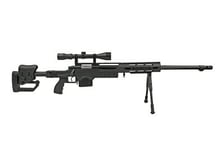 Well 4411D Sniper Fjäderdrivet med Kikarsikte, Benstöd & RIS 6mm