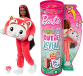Barbie Cutie Reveal Doll & Accessories with Animal Plush Costume