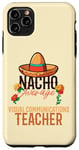 Coque pour iPhone 11 Pro Max Professeur moyen de communication visuelle Nacho