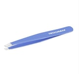 Tweezerman Slant Tweezer Exclusive (Lapis Blue) - Professional Tweezers with Hand Filed Tips and Calibrated Tension for Effortless Eyebrow Shaping and Hair Removal, Suitable for Men & Women