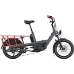El-Lastcykel Cannondale Cargowagen Neo 2 Grå 2024