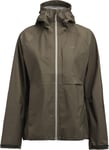Lundhags Women's Tived Waterproof Jacket Forest Green, L