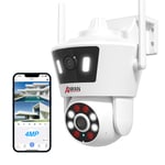 ANRAN CCTV Home Security Camera System Wireless Outdoor 4MP 2Way Audio 10X zoom