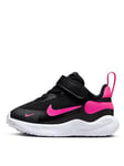 Nike Toddler Revolution 7 Trainers - Black, Black, Size 4.5 Younger