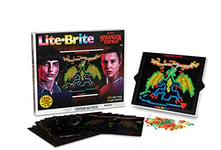 Lite Brite| Stranger Things Special Edition, Best of 4 Seasons - Featuring Icons & Themes from The Popular Netflix Series - Includes 12 HD Templates and 650 Colorful Micro Pegs | Basic Fun 02295