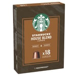 Capsules café Starbucks Nespresso House Blend X18